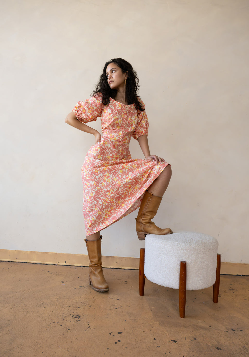 Etta Midi Dress | Floral